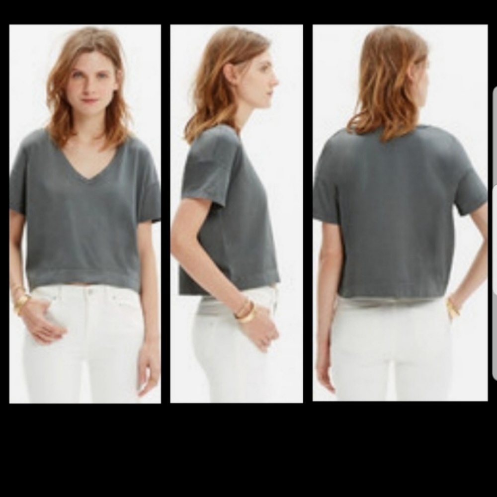 Madewell crop top size M